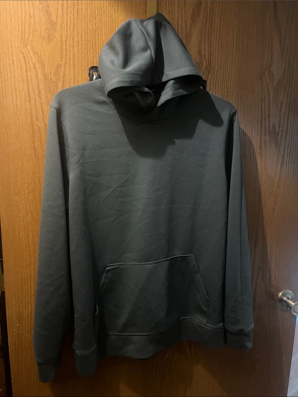 Men's Charcoal Gray Pullover Hoodie